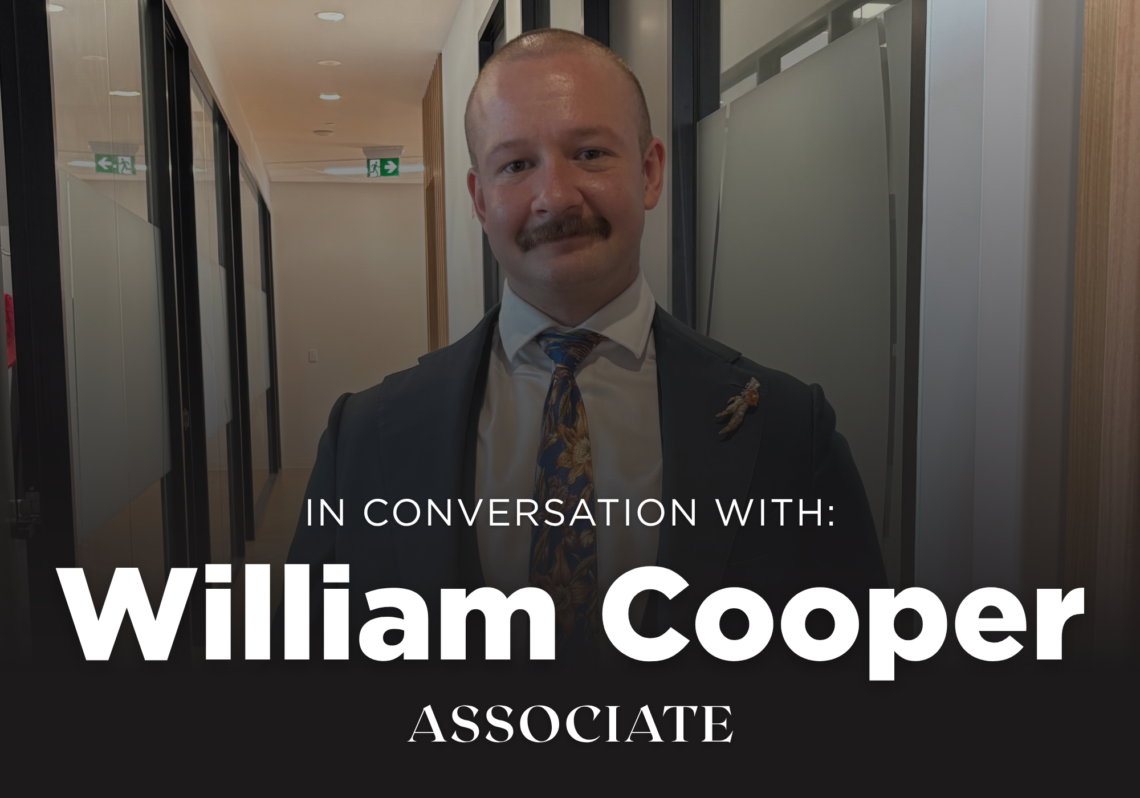 In conversation with Associate William Cooper