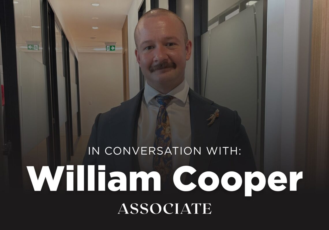 In conversation with Associate William Cooper