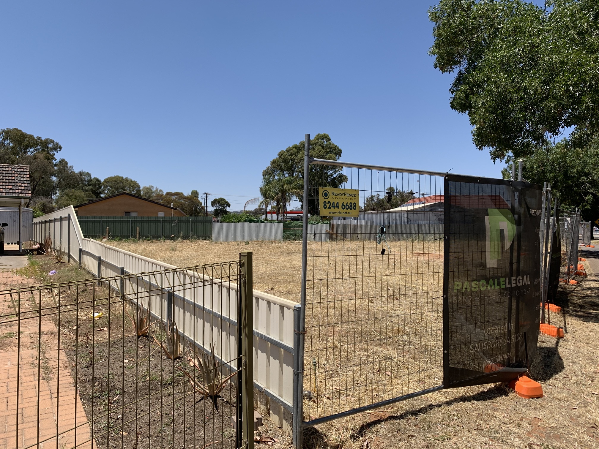 Pascale Legal Park Terrace construction site