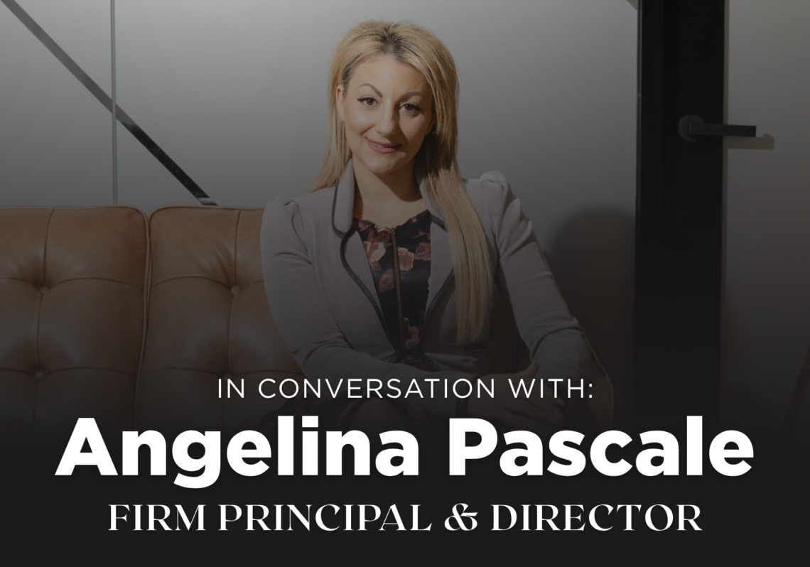 In conversation with Angelina Pascale interview
